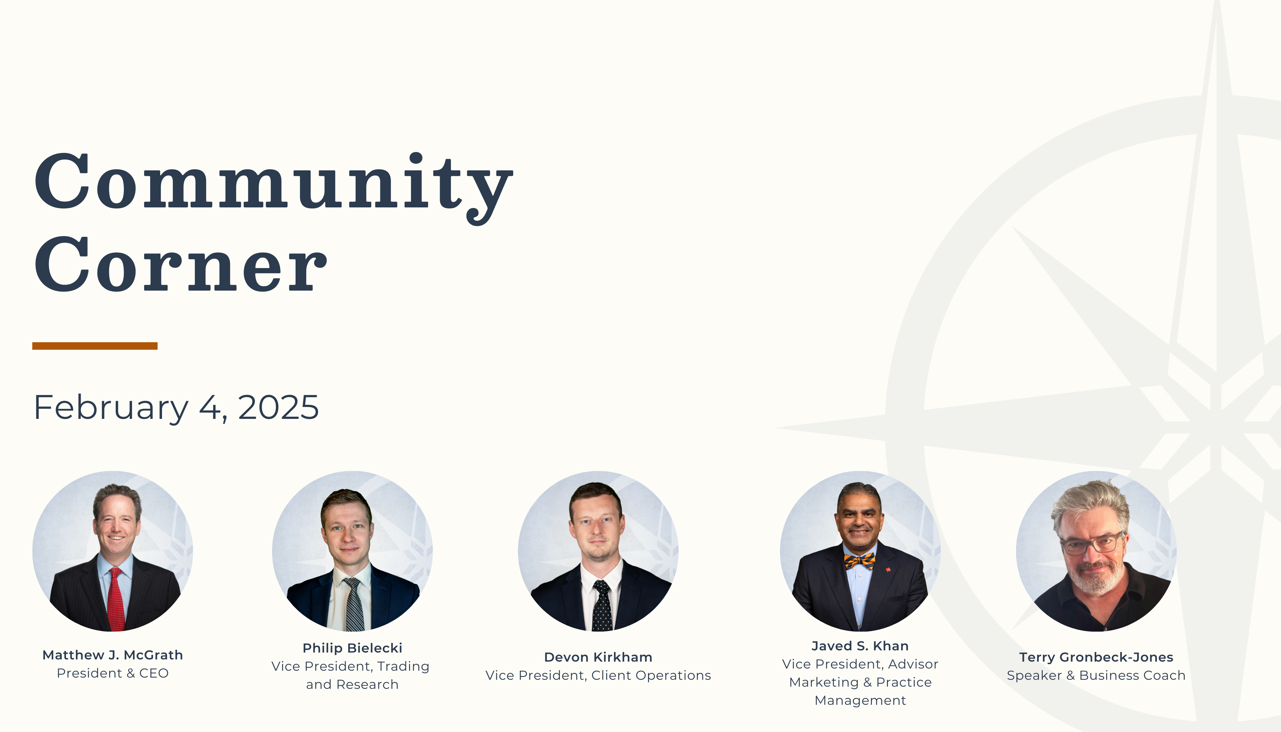 Community Corner Session Recap: February