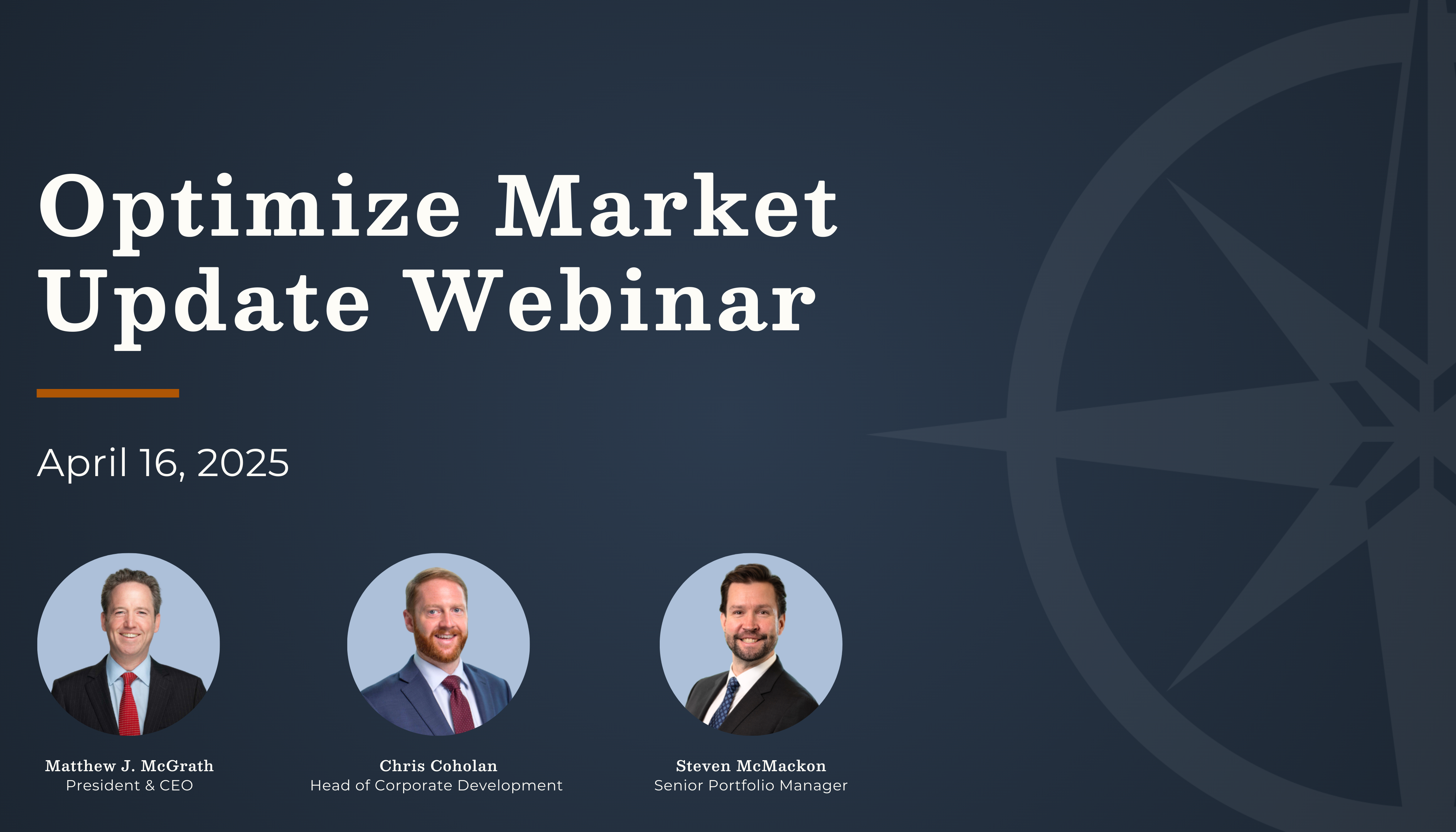 Optimize Market Update Webinar